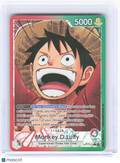 2023 One Piece Card Game—Monkey.D.Luffy (001) (Alt Art) #OP13-001 —Leader Foil