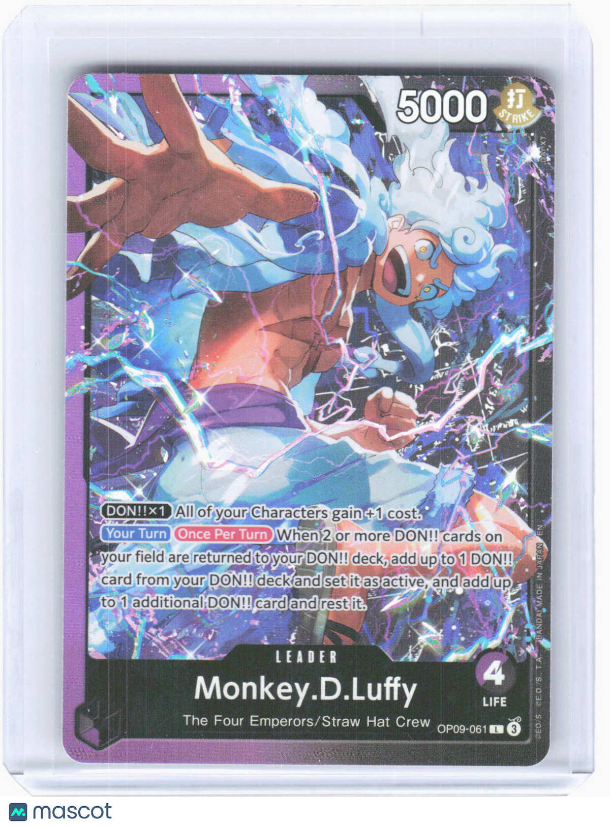 2024 One Piece CCG—Monkey.D.Luffy (OP09-061) #OP09-061 Starter Deck 26—Leader