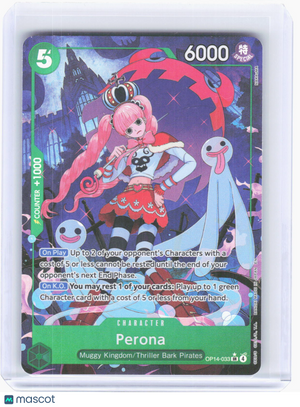2023 One Piece CCG—Perona - OP14-033 (Alt Art) #OP14-033—SR Foil
