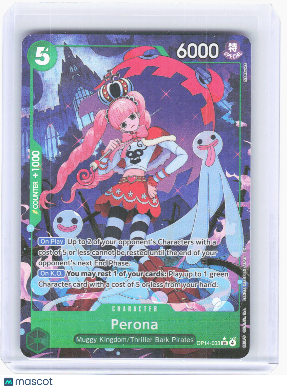 2023 One Piece CCG—Perona - OP14-033 (Alt Art) #OP14-033—SR Foil