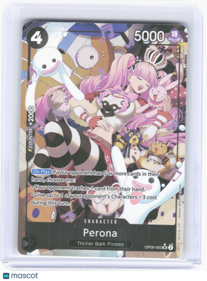 2024 One Piece CCG—Perona (093) (Alt Art) #OP06-093 Wings of the Captain—SR Foil
