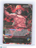 2024 One Piece CCG—Portgas.D.Ace (2nd Anniversary) #ST13-002OP-PR —Leader Foil