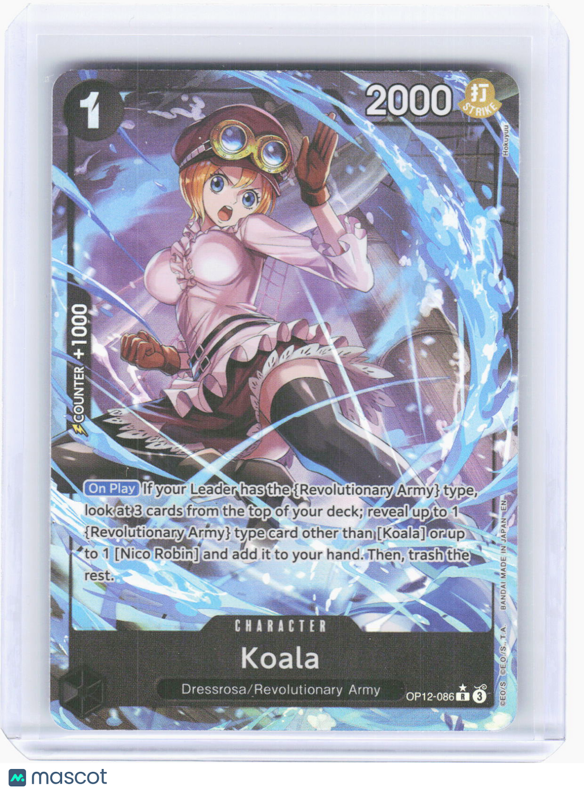 2024 One Piece Card Game—Koala (086) (Alt Art) #OP12-086 Legacy of the Master—R