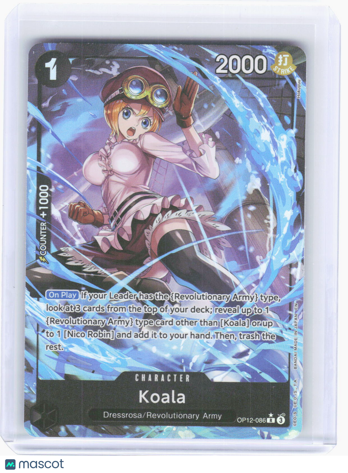 2024 One Piece Card Game—Koala (086) (Alt Art) #OP12-086 Legacy of the Master—R
