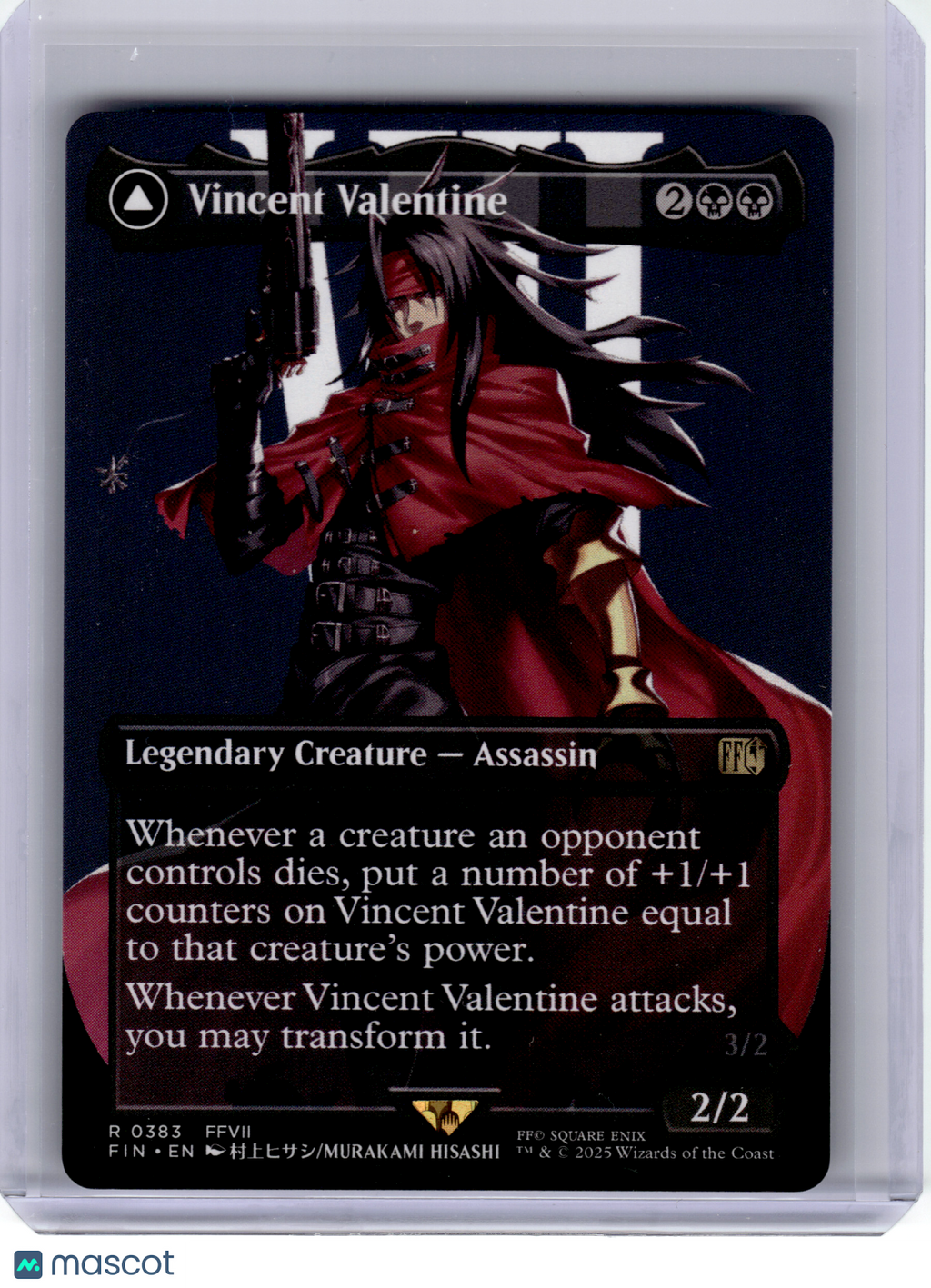 2025 MTG—Vincent Valentine // Galian Beast #383 FINAL FANTASY—Rare Nonfoil [LP]