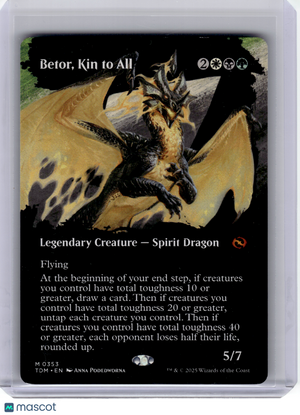 2025 MTG—Betor, Kin to All #353 Tarkir: Dragonstorm—Mythic Nonfoil [LP]