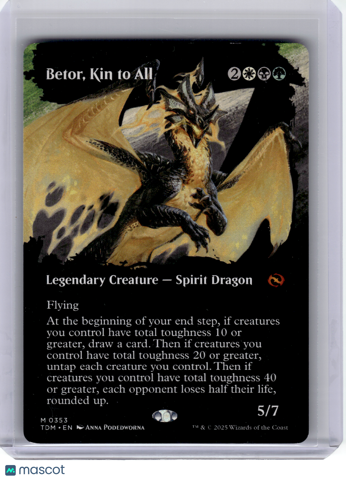 2025 MTG—Betor, Kin to All #353 Tarkir: Dragonstorm—Mythic Nonfoil [LP]