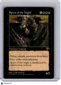 1996 Magic: The Gathering—Spirit of the Night #146 Mirage—Rare Nonfoil [LP]