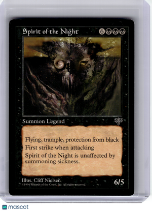 1996 Magic: The Gathering—Spirit of the Night #146 Mirage—Rare Nonfoil [LP]