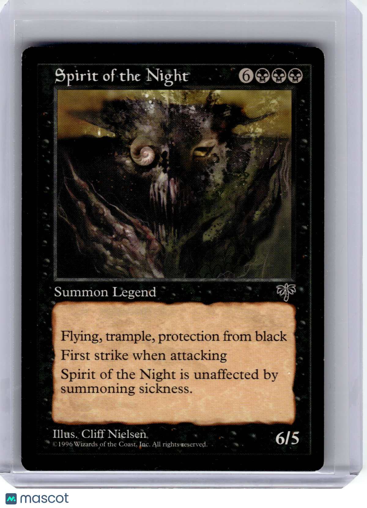 1996 Magic: The Gathering—Spirit of the Night #146 Mirage—Rare Nonfoil [LP]