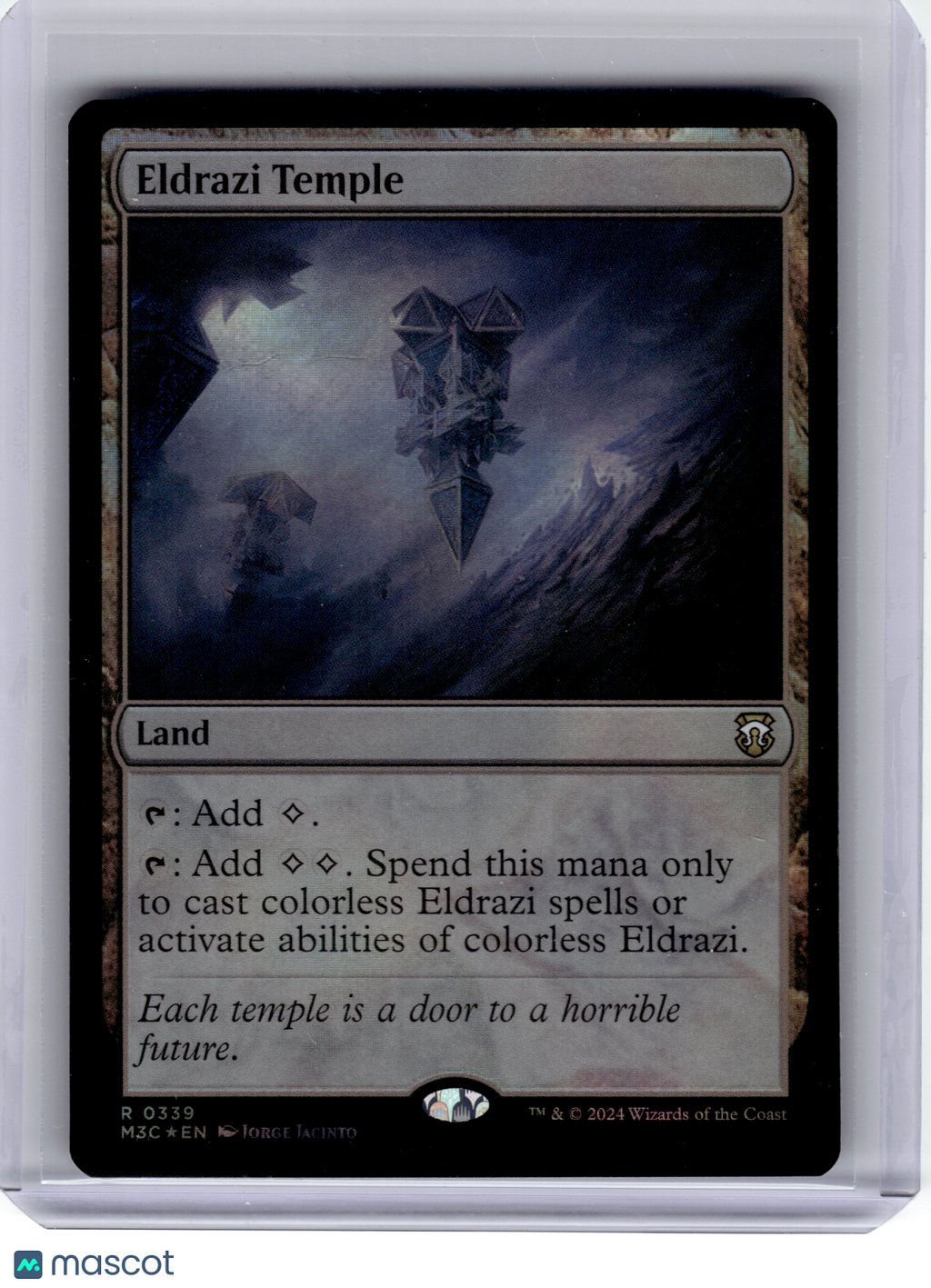 2024 MTG—Eldrazi Temple #339 Commander: Modern Horizons 3—Rare Ripple Foil