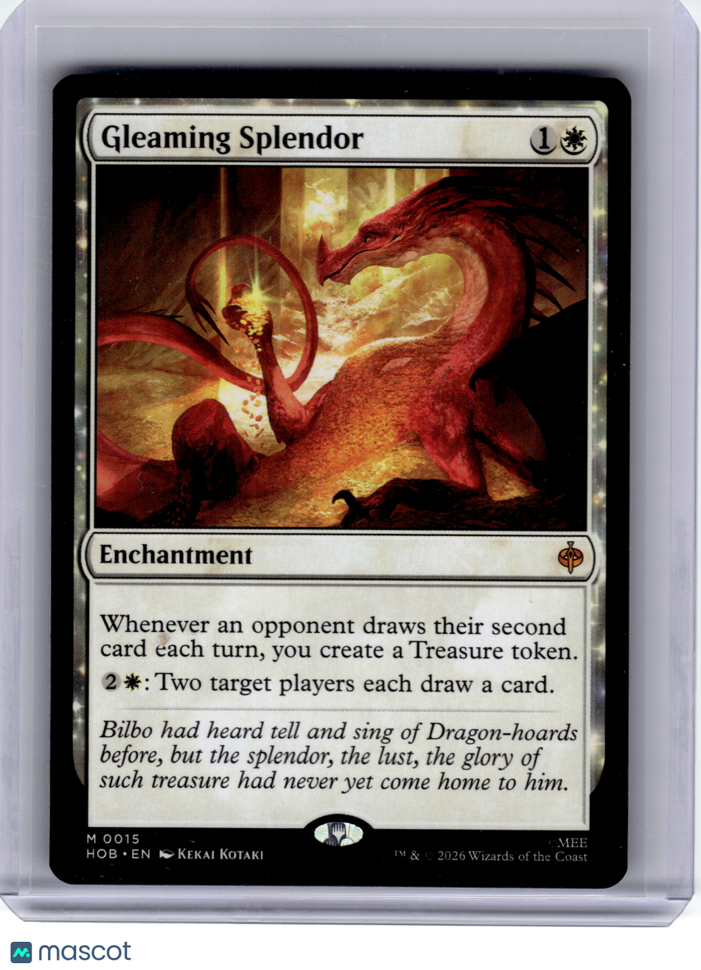 2026 Magic: The Gathering—Gleaming Splendor #15 The Hobbit—Mythic Nonfoil