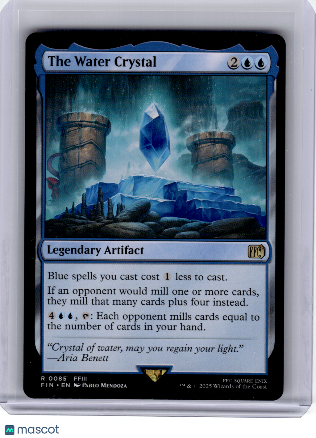 2025 Magic: The Gathering—The Water Crystal #85 FINAL FANTASY—Rare Nonfoil