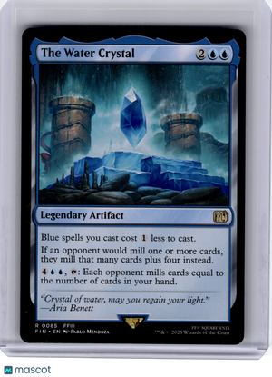 2025 Magic: The Gathering—The Water Crystal #85 FINAL FANTASY—Rare Nonfoil
