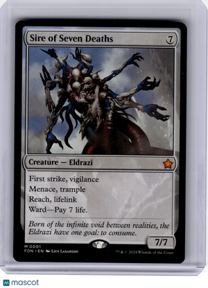 2024 Magic: The Gathering—Sire of Seven Deaths #1 Foundations—Mythic Nonfoil