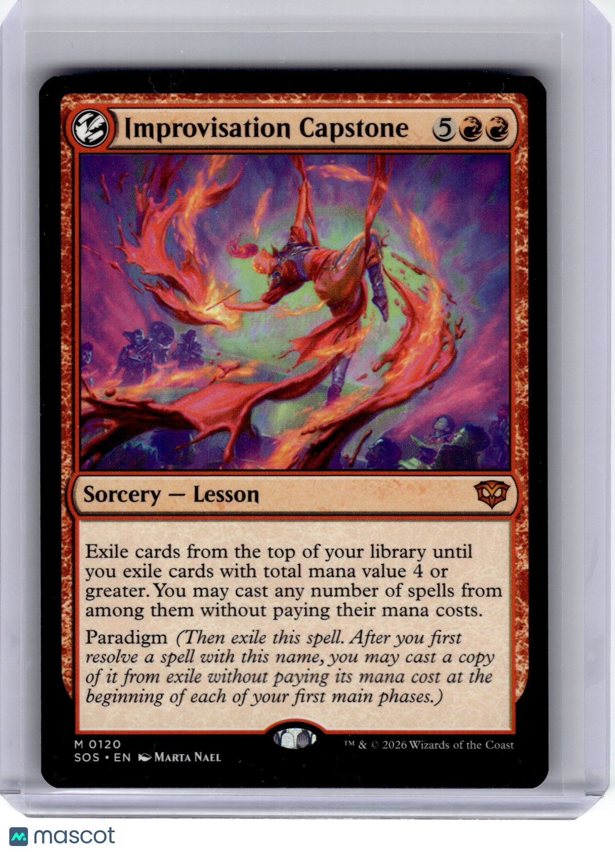 2026 Magic: TG—Improvisation Capstone #120 Secrets of Strixhaven—Mythic Nonfoil