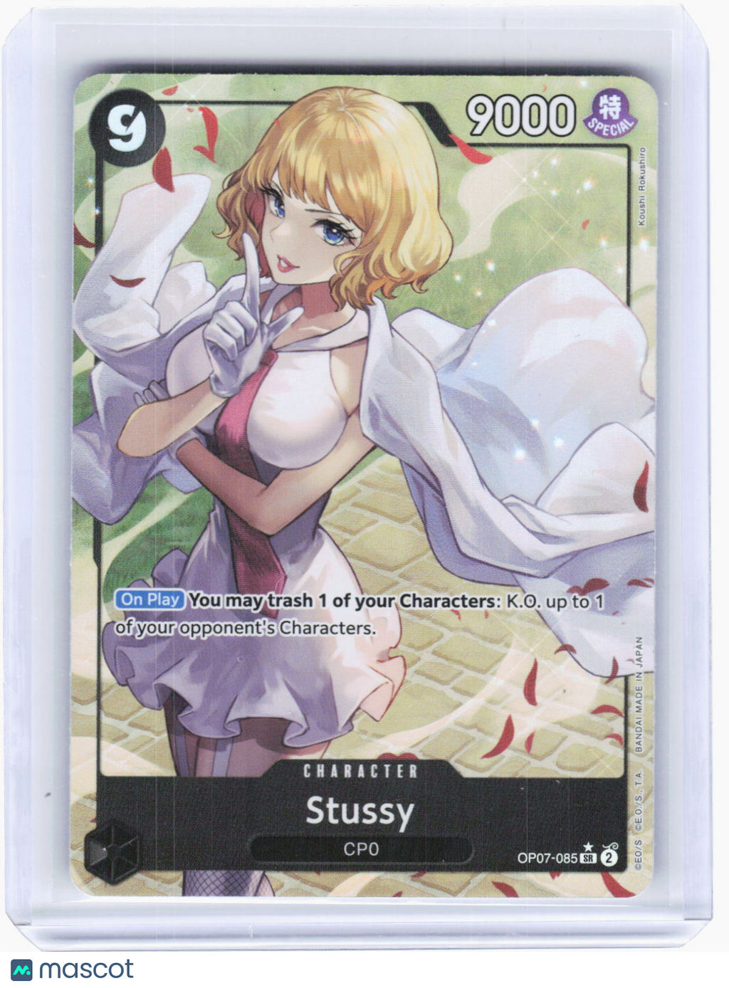 2024 One Piece Card Game—Stussy (Parallel) #OP07-085 500 Years in the Future—SR