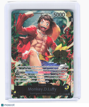2024 One Piece CCG—Monkey.D.Luffy (2nd Anniversary) #ST13-003 OP-PR —Leader