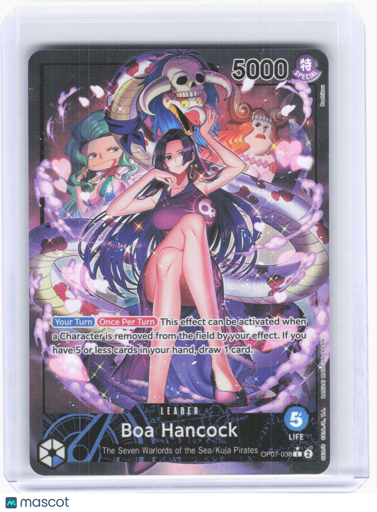 2024 One Piece CCG—Boa Hancock (038) (Parallel) #OP07-03 —Leader