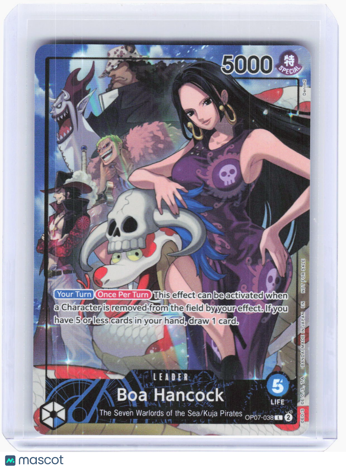 2024 One Piece Card Game—Boa Hancock (2025 PSA Magazine Promo) #OP07-038 OP-PR
