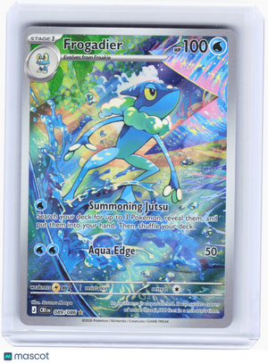 2026 Pokemon—Frogadier #89/86 Chaos Rising—Illustration Rare Holo