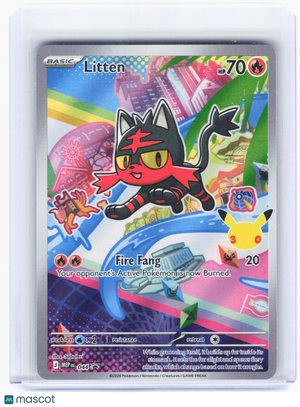 2026 Pokemon—Litten #MEP 044 Mega Evolution Promo—Holo