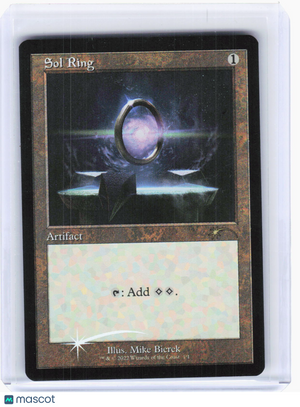 2022 Magic: The Gathering—Sol Ring (Retro Frame) #1 WPN & Gateway Promos—Foil
