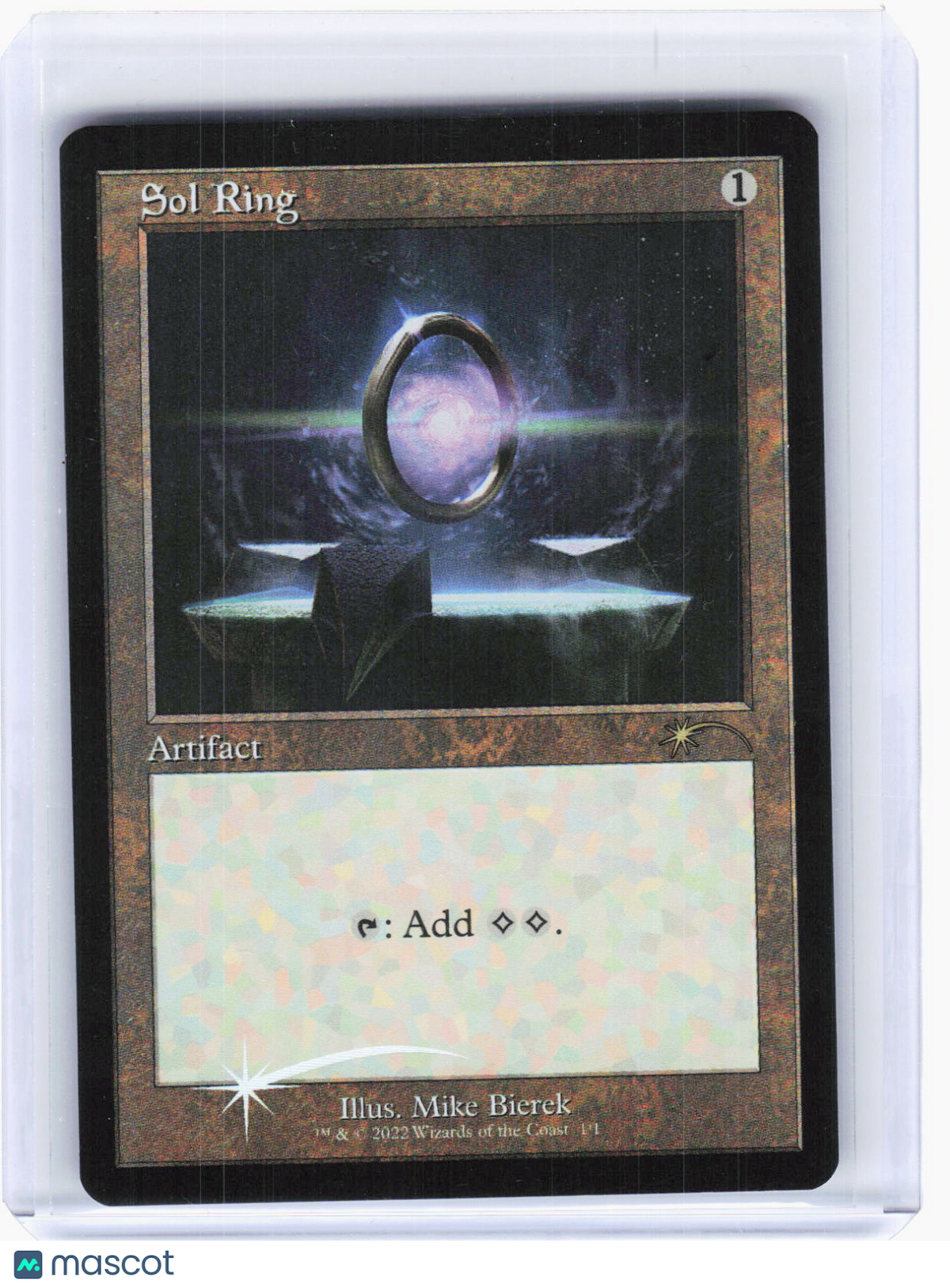 2022 Magic: The Gathering—Sol Ring (Retro Frame) #1 WPN & Gateway Promos—Foil