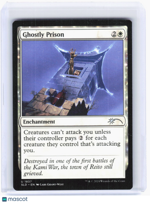 2024 Magic: The Gathering—Ghostly Prison #1837 SLD - UC Non-foil