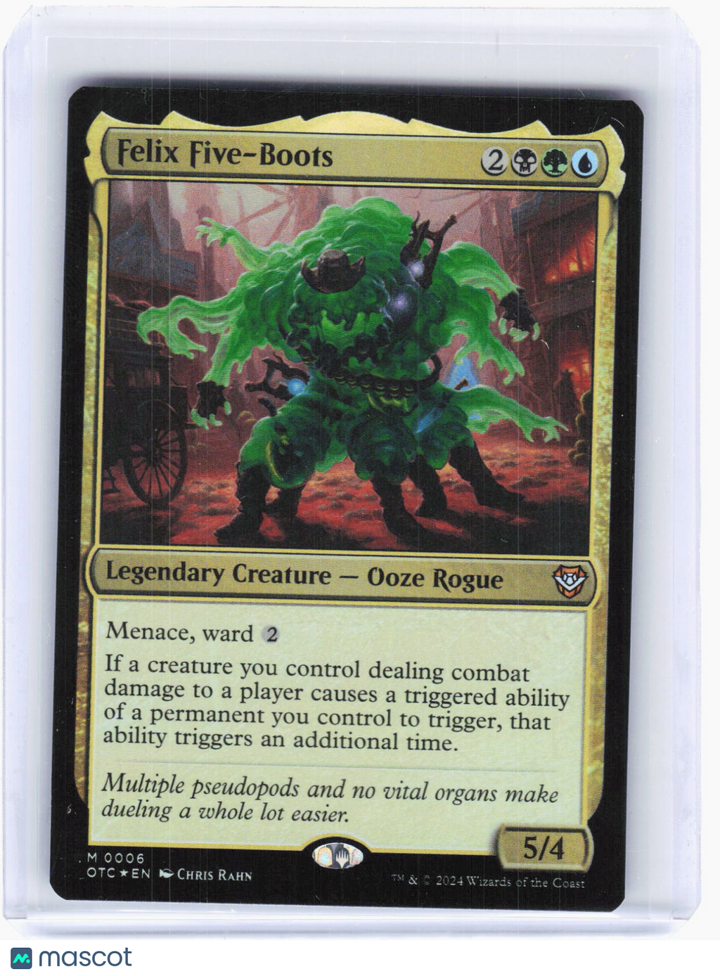 2024 Magic: The Gathering—Felix Five-Boots #0006 OTC—M Foil