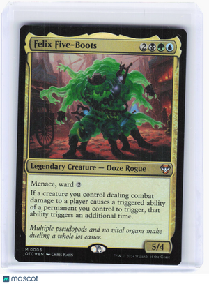 2024 Magic: The Gathering—Felix Five-Boots #0006 OTC—M Foil