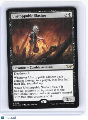 2024 Magic: The Gathering—Unstoppable Slasher #0119 DSK—R Non-foil