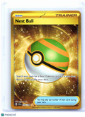 2023 Pokemon—Nest Ball #255/198 Scarlet & Violet Base Set—Hyper Rare Holo