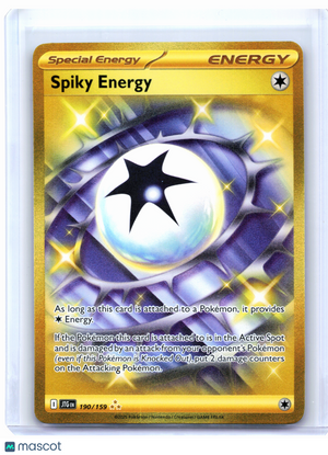 2025 Pokemon—Spiky Energy #190/159 Journey Together—Hyper Rare Holo