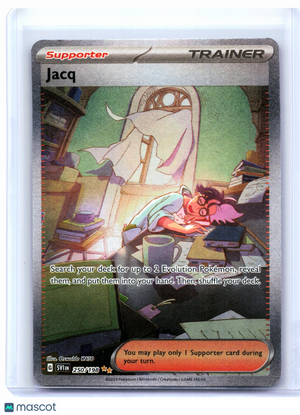 2023 Pokemon—Jacq #250/198 Scarlet & Violet Base Set—SIR Holo
