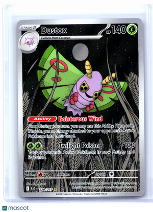 2026 Pokemon—Dustox #220/217 Ascended Heroes—Illustration Rare Holo