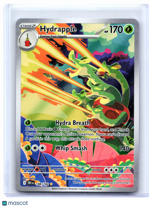 2025 Pokemon—Hydrapple #188/182 Destined Rivals—Illustration Rare Holo