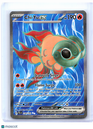 2023 Pokemon—Chi-Yu ex #234/193 Paldea Evolved—Ultra Rare Holo