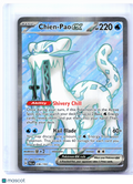 2023 Pokemon—Chien-Pao ex #236/193 Paldea Evolved—Ultra Rare Holo