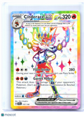 2024 Pokemon—Cinderace ex #157/142 Stellar Crown—Ultra Rare Holo