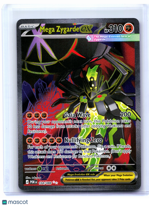 2026 Pokemon—Mega Zygarde ex #104/088 Perfect Order—Ultra Rare Holo