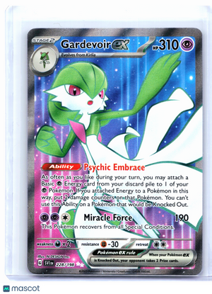 2023 Pokemon—Gardevoir ex #228/198 Scarlet & Violet Base Set—Ultra Rare Holo