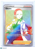 2020 Pokemon—Oleana #202/192 Rebel Clash—Secret Rare Rainbow
