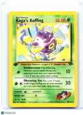 2000 Pokemon—Koga's Koffing #48/132 Gym Challenge—Uncommon Nonholo (1st Edition)