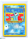 2002 Pokemon—Totodile #85/105 Neo Destiny—Common Nonholo [Lightly Played]