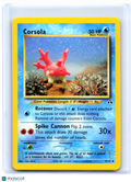 2001 Pokemon—Corsola #37/75 Neo Discovery—Uncommon Nonholo [Lightly Played]