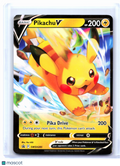2023 Pokemon—Pikachu V #SWSH285 Sword & Shield Promos—Black Star Promo Holo [LP]