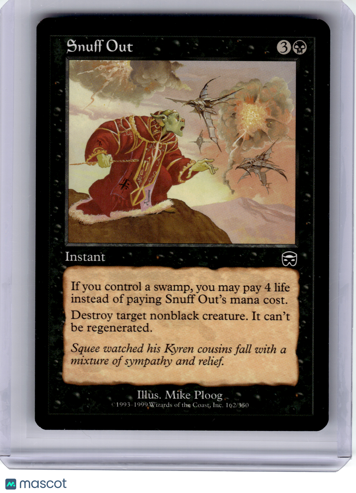 1999 Magic: The Gathering—Snuff Out #162/350 Mercadian Masques—Common