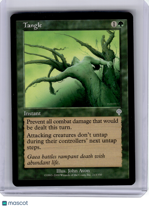 2000 Magic: The Gathering—Tangle #213/350 Invasion—Uncommon