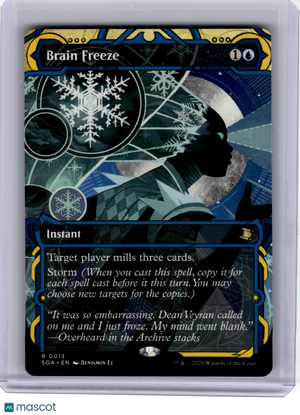 Magic: The Gathering—Brain Freeze Secrets of Strixhaven: Mystical Archive—Rare